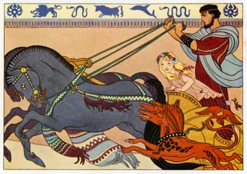 Pluto, Proserpine, and Cerberus